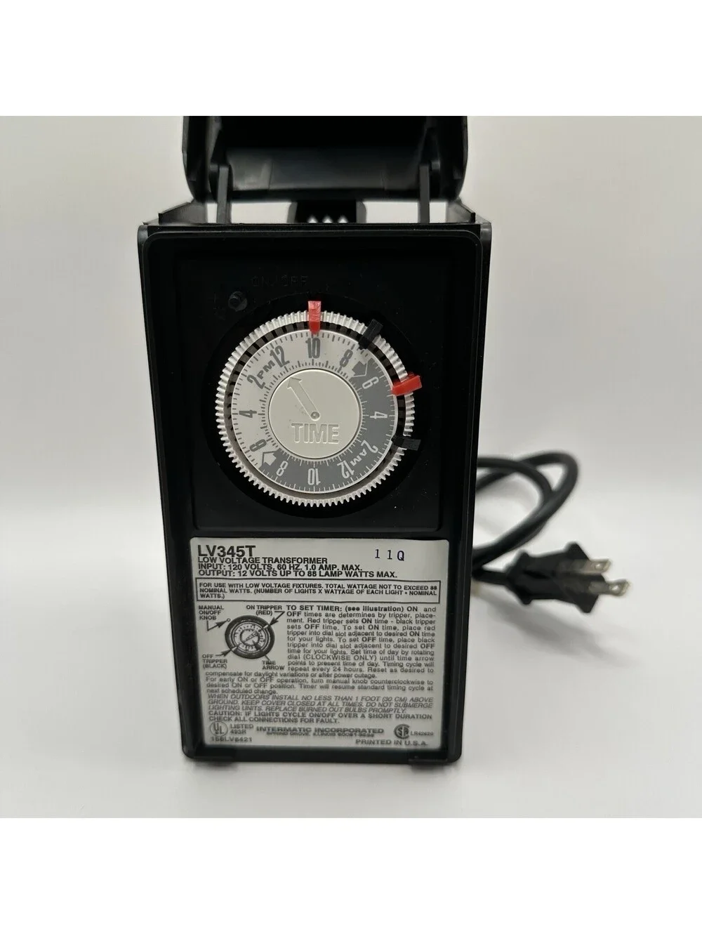 MALIBU Intermatic 88 Watt LV345T Low Voltage Landscape Transformer TESTED